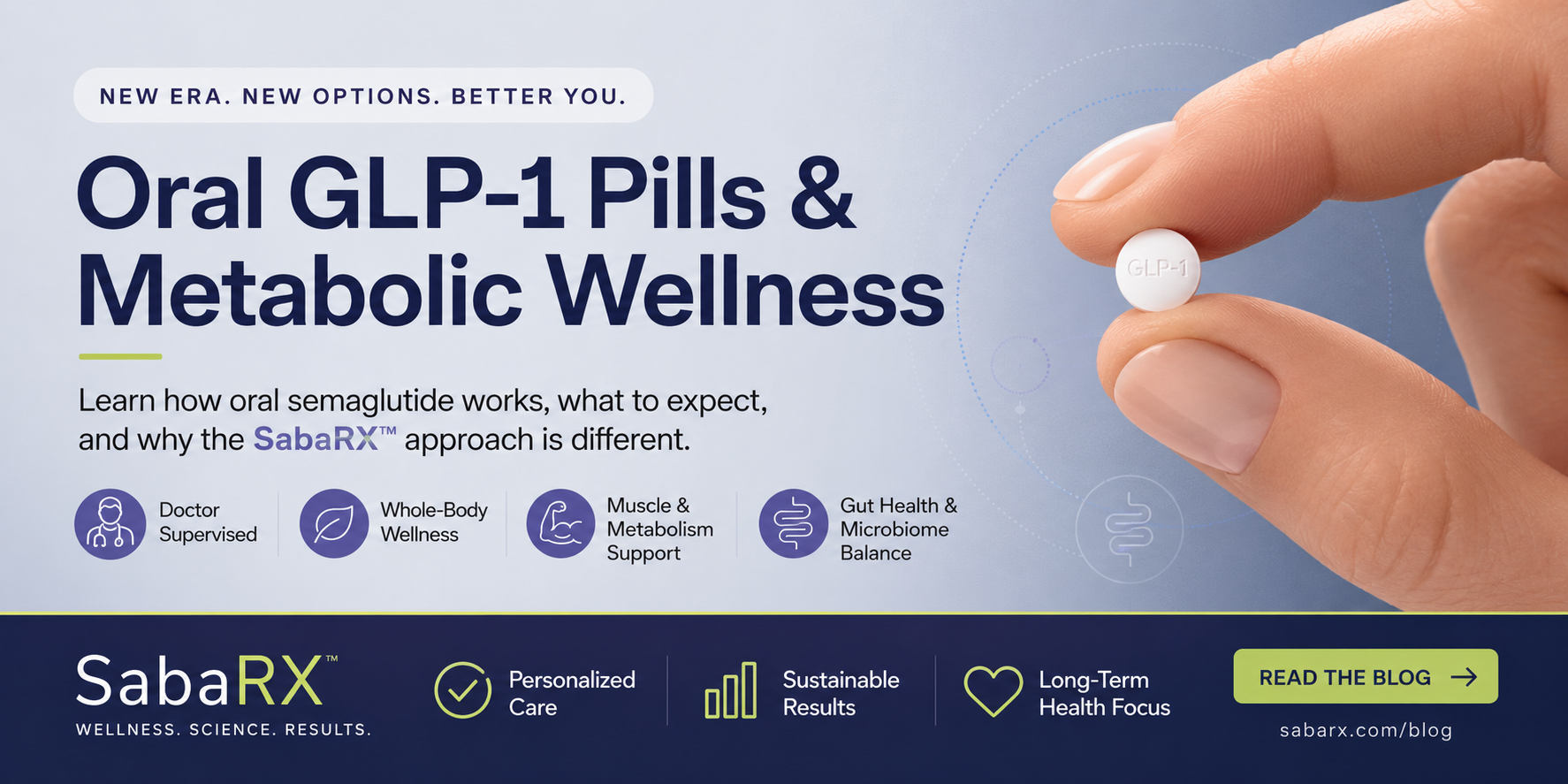 oral GLP-1 pills for metabolic wellness support