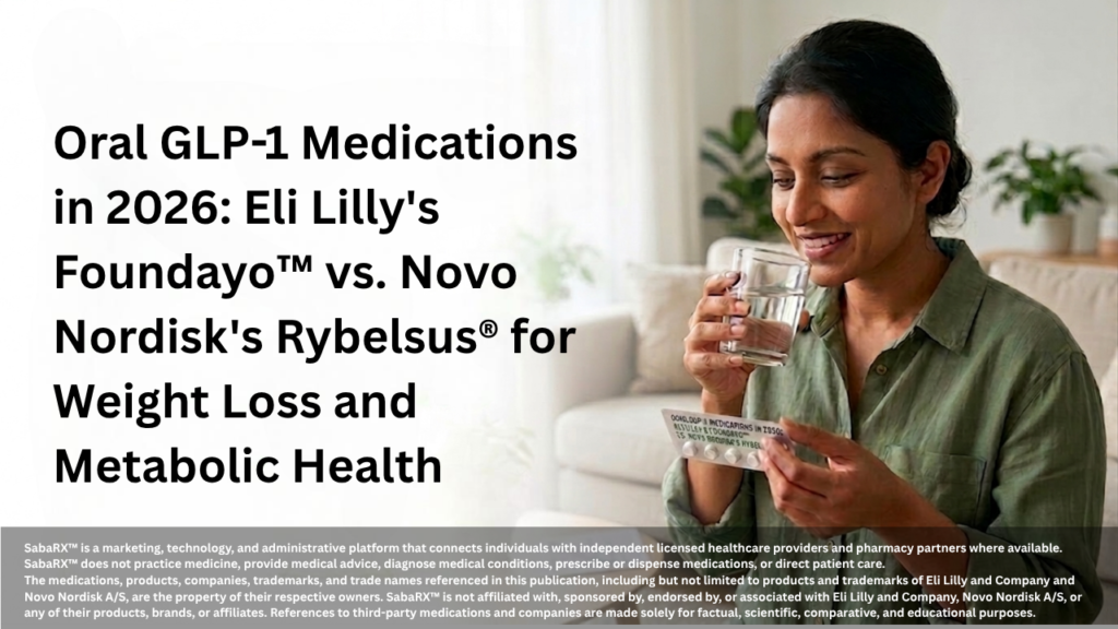 Oral GLP-1 medications 2026